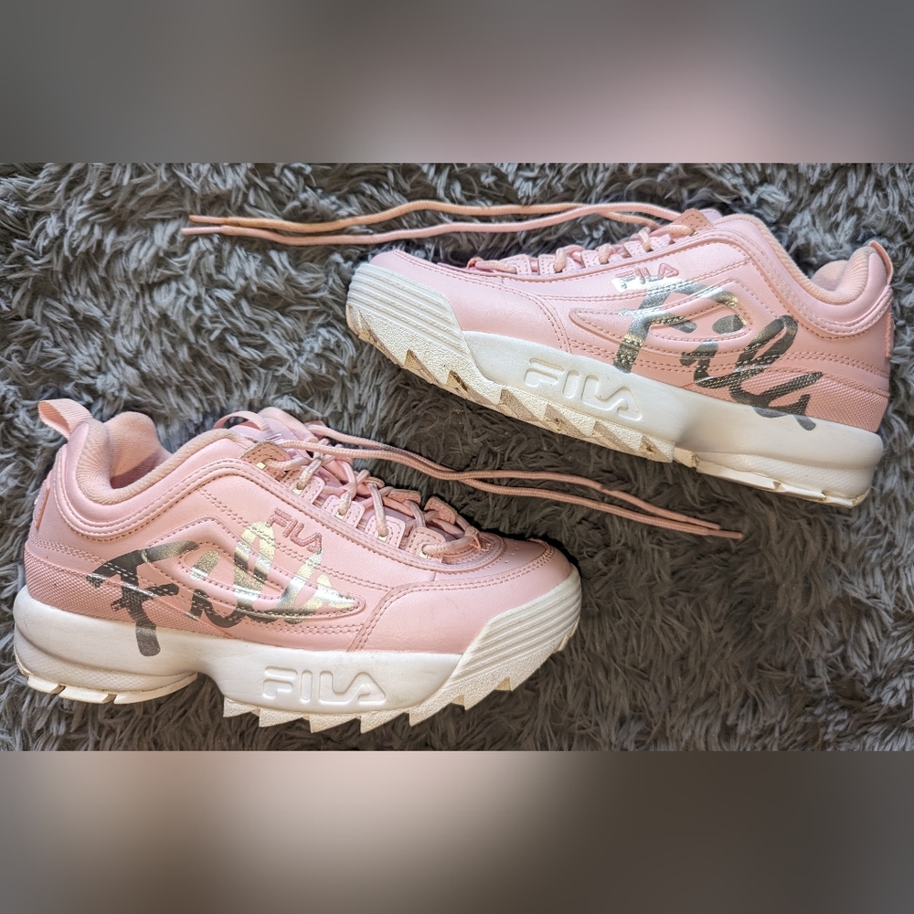 Fila Womens Disruptor Platform Sneakers